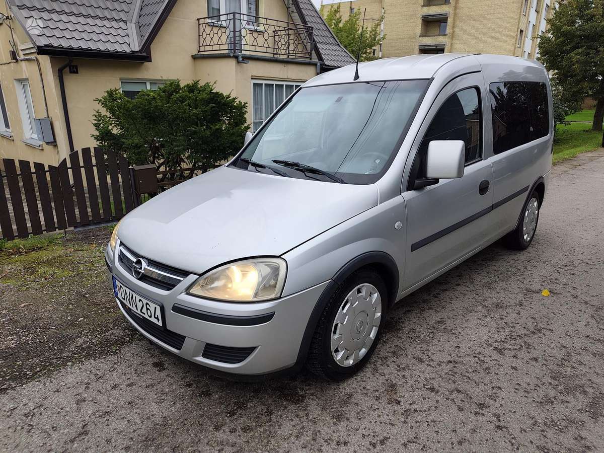Opel Combo 2008 — engine 1248 cm³, 75 HP (55kW)
