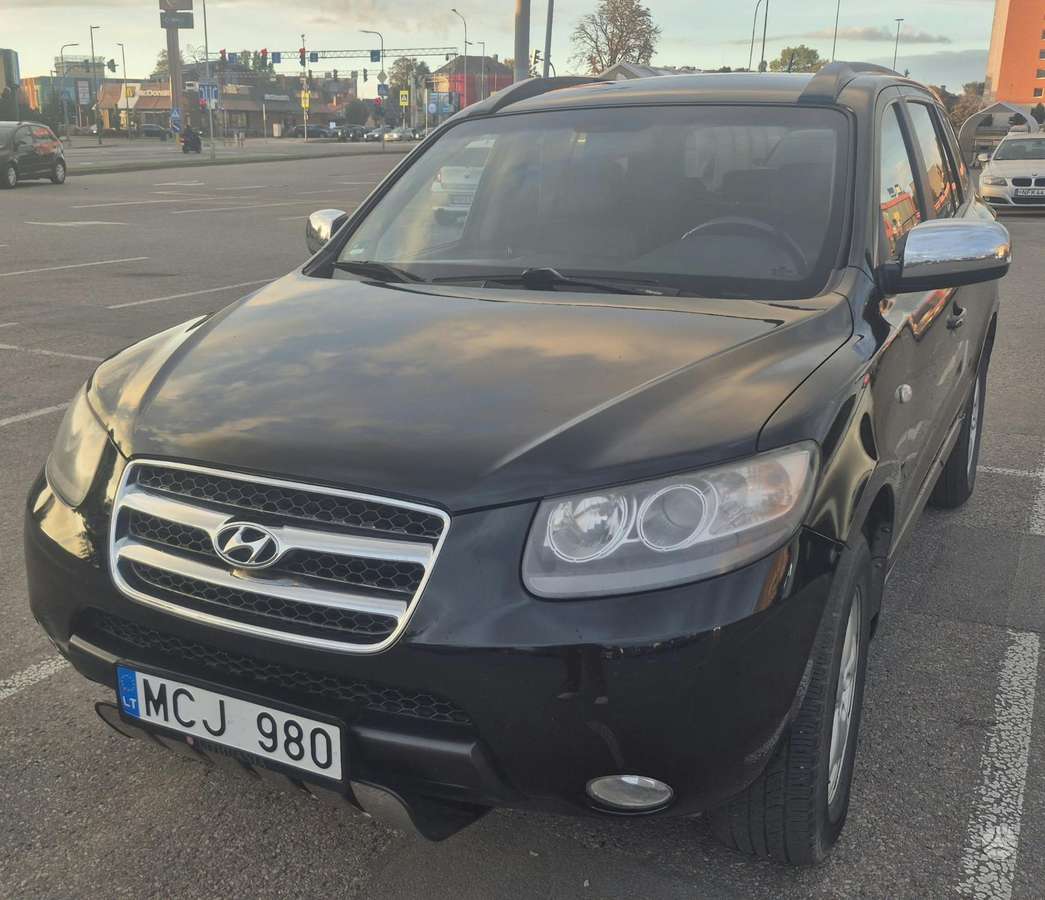 Hyundai Santa 2006 — rear view