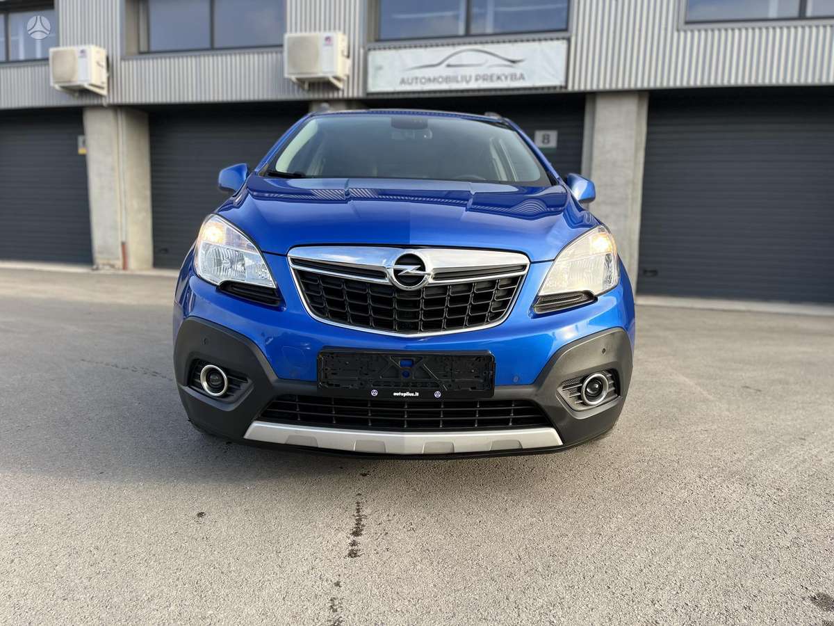 Opel Mokka 2014 — вигляд ззаду