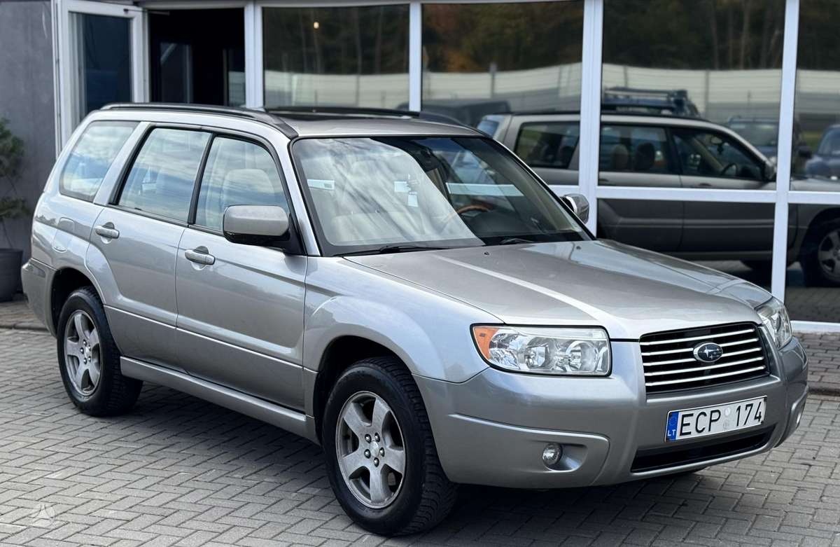 Subaru Forester 2008 — engine 2500 cm³, 165 HP (121kW)