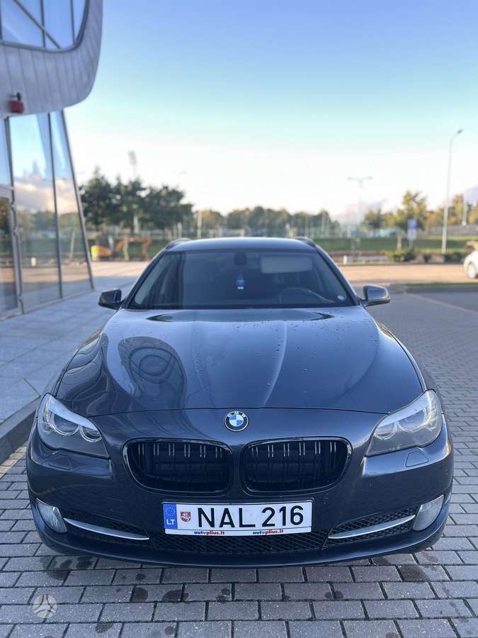 BMW 520 2010 — вигляд ззаду