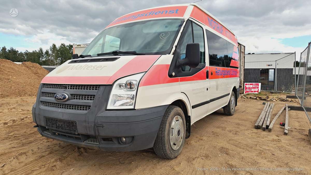Ford Transit 2012 — engine 2200 cm³, 125 HP (92kW)