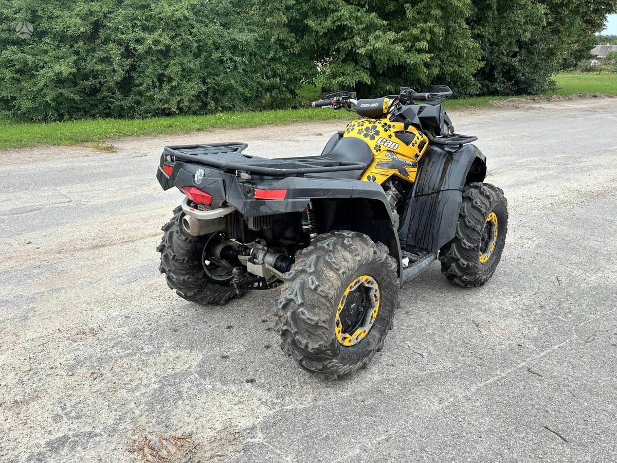 Can-Am Outlander 2012 — engine 800 cm³, 71 HP (52kW)