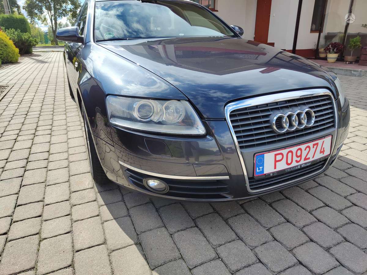 Audi A6 2008 — interior