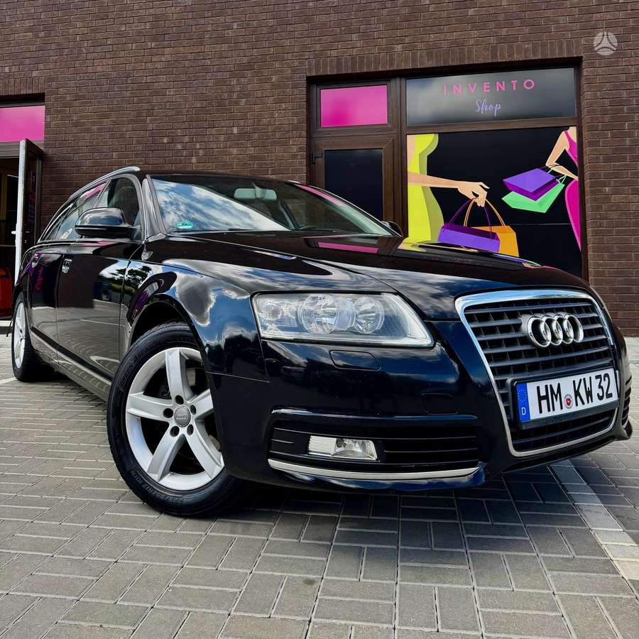 Audi A6 2010 — rear view
