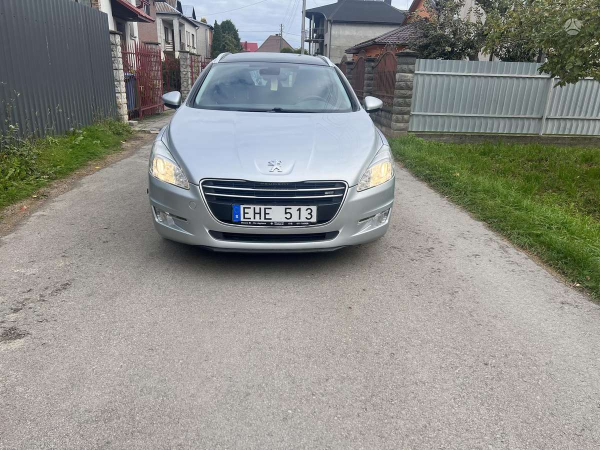 Peugeot 508 2012 — rear view