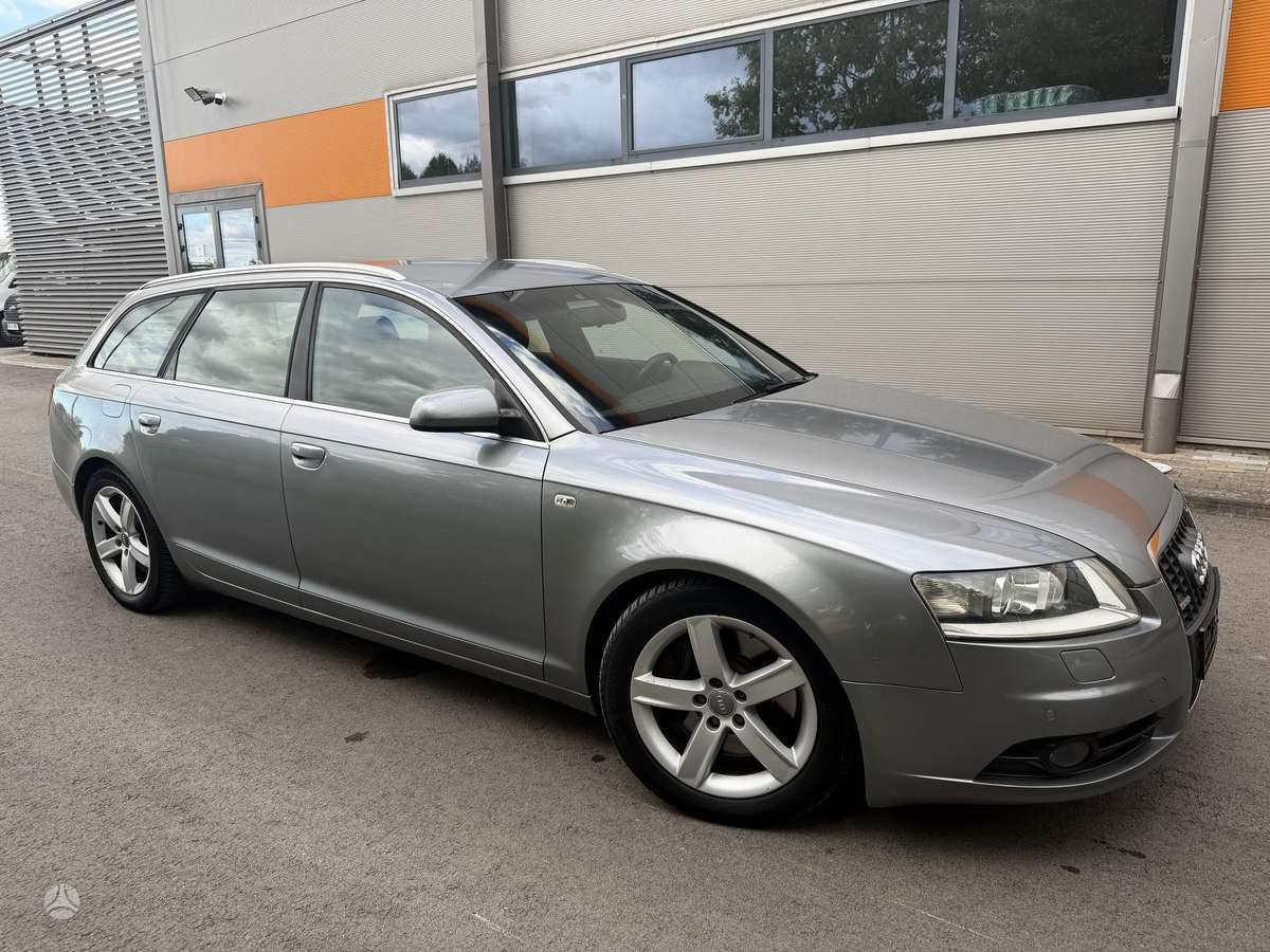 Audi A6 2009 — rear view