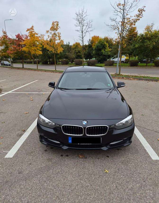 BMW 318 2014 — салон