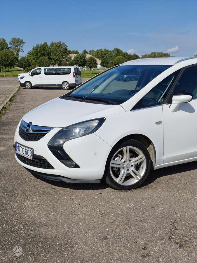 Opel Zafira 2011 — вигляд ззаду