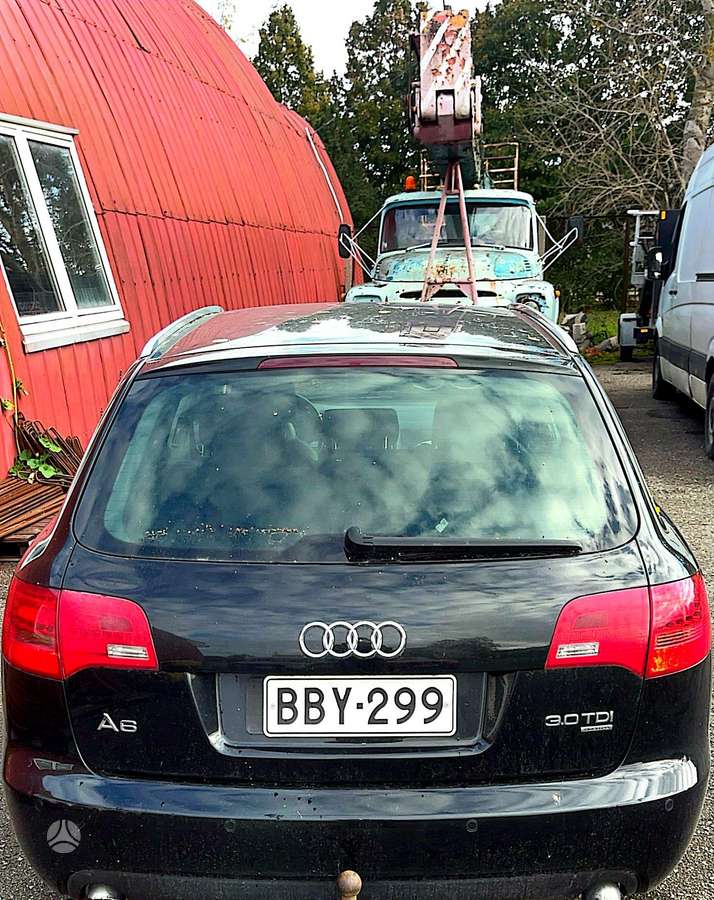 Audi A6 2007 — вигляд ззаду