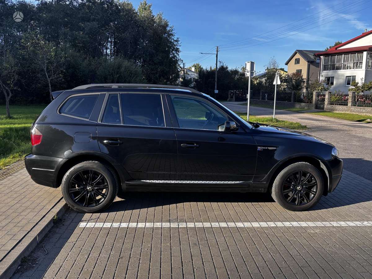 BMW X3 2007 — вигляд ззаду