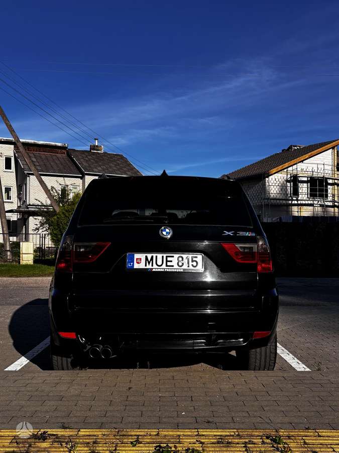 BMW X3 2007 — салон