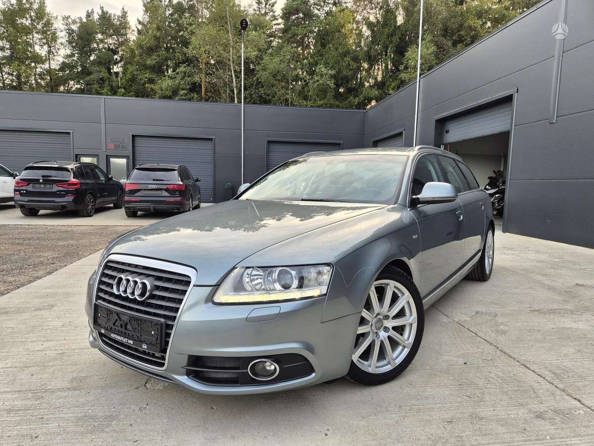 Audi A6 2009 — rear view
