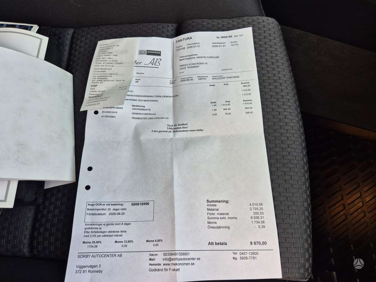 Audi A6 2009 — photo 36