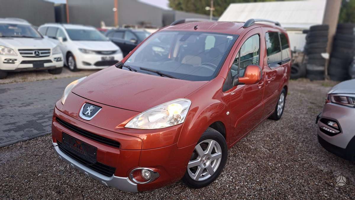 Peugeot Partner 2011 — вигляд ззаду