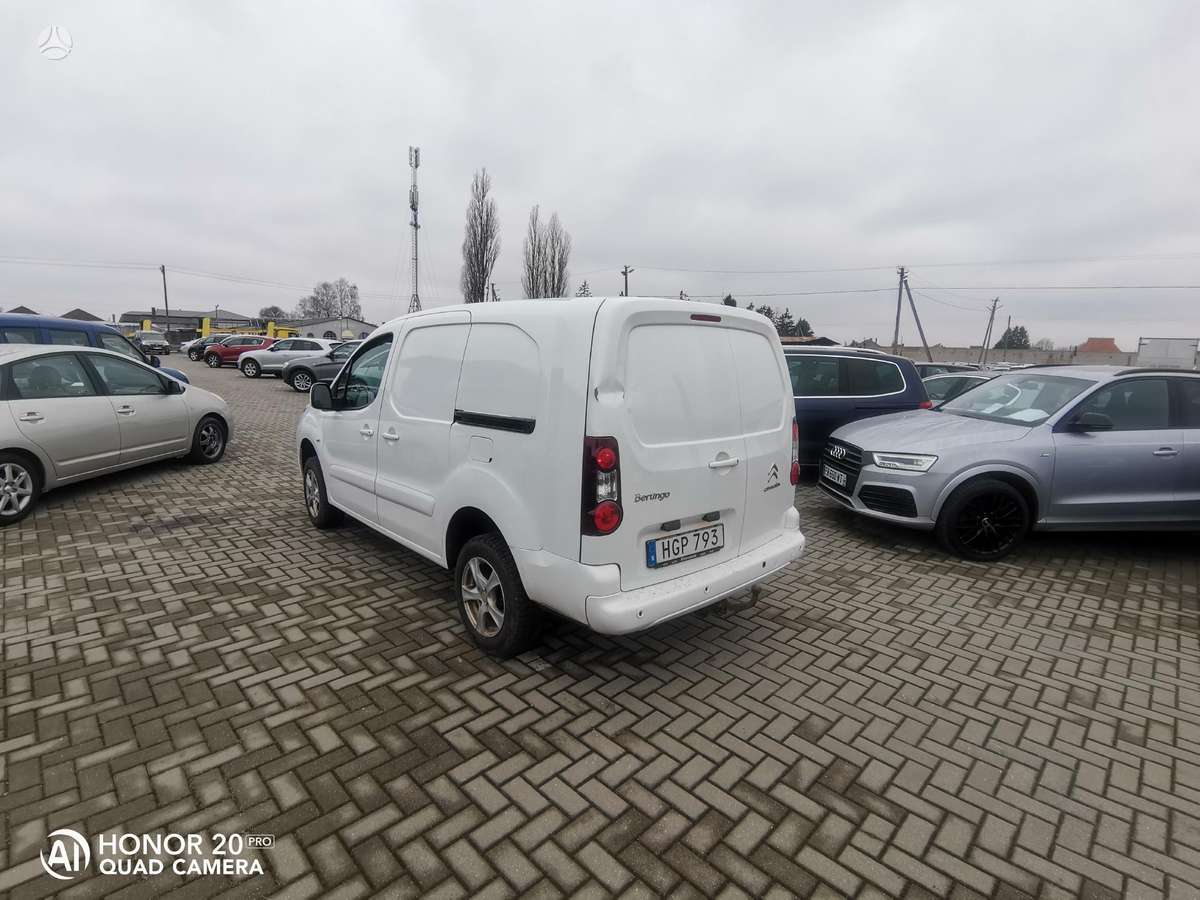 Citroen Berlingo 2015 — engine 1560 cm³, 92 HP (68kW)