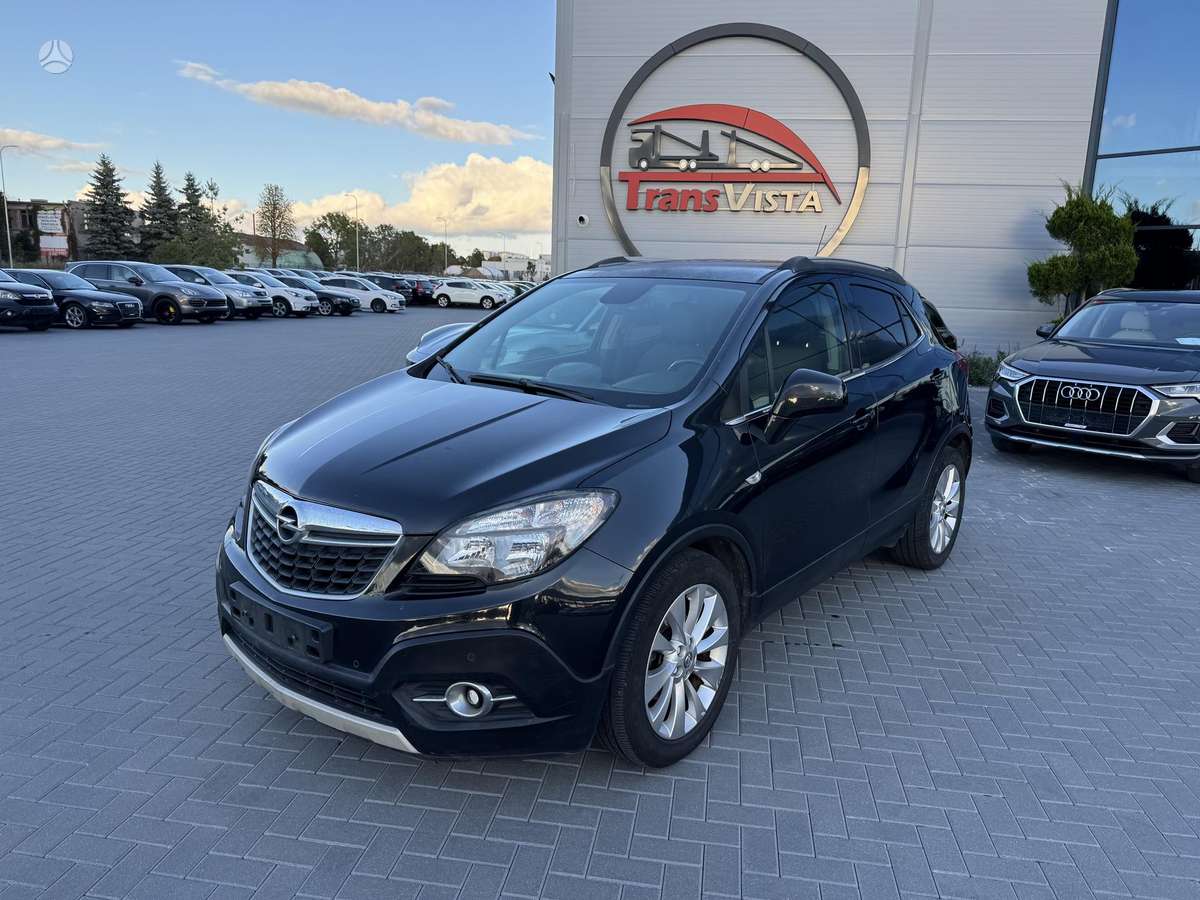 Opel Mokka 2015 — rear view