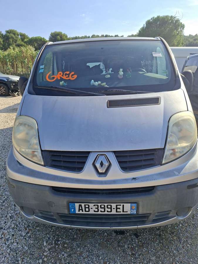 Renault Trafic 2009 — вигляд ззаду