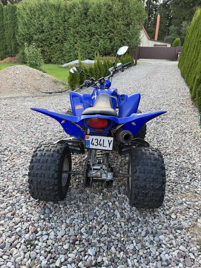 Yamaha Raptor 2006 — interior