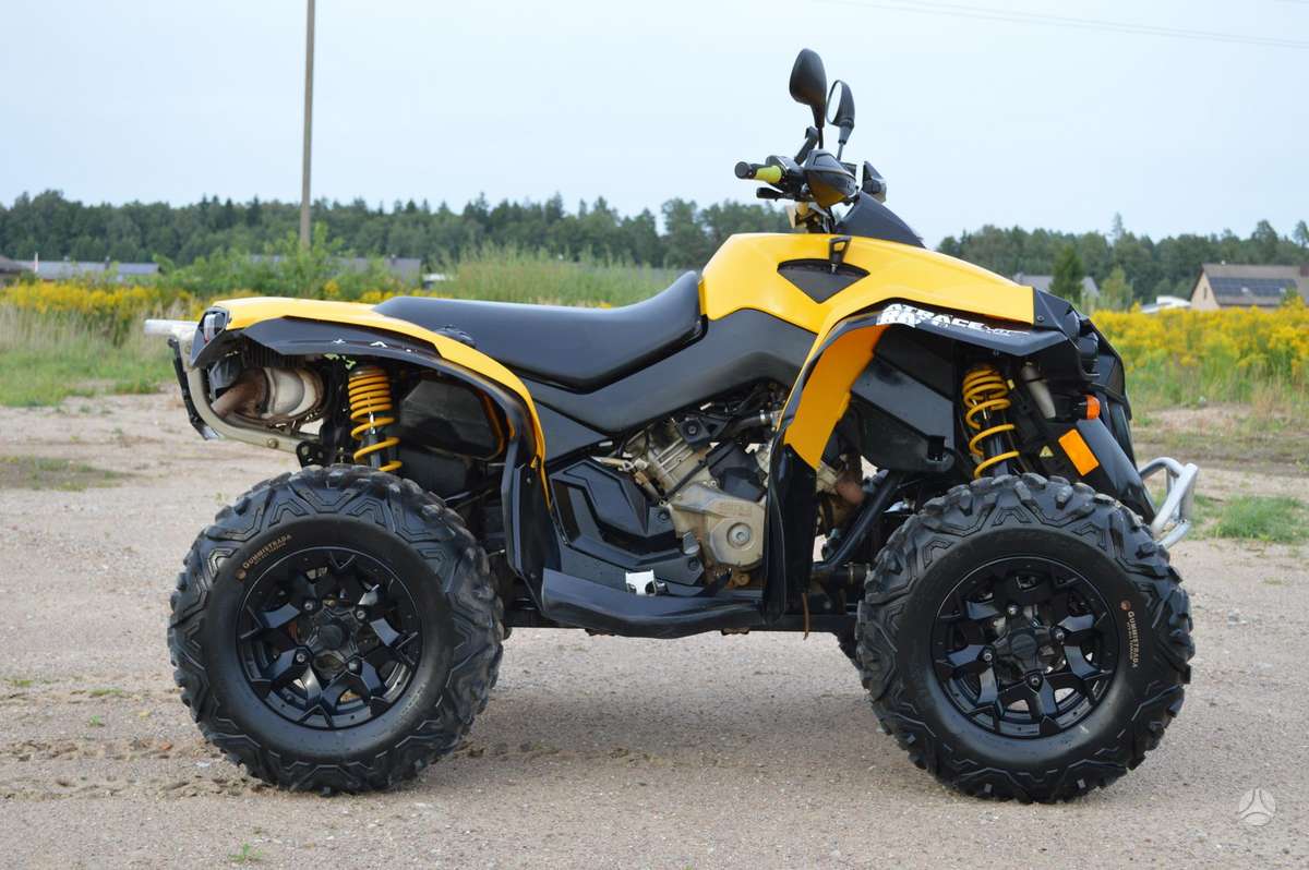 Can-Am Renegade 2012 — rear view