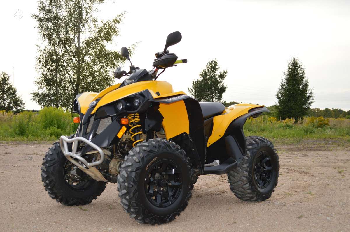 Can-Am Renegade 2012 — interior