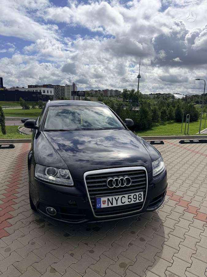 Audi A6 2011 — rear view