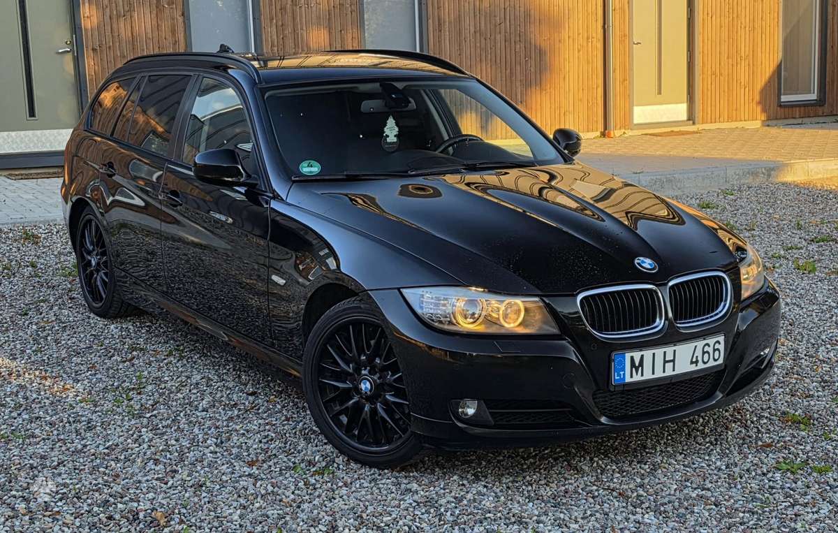 BMW 320 2010 — вигляд ззаду