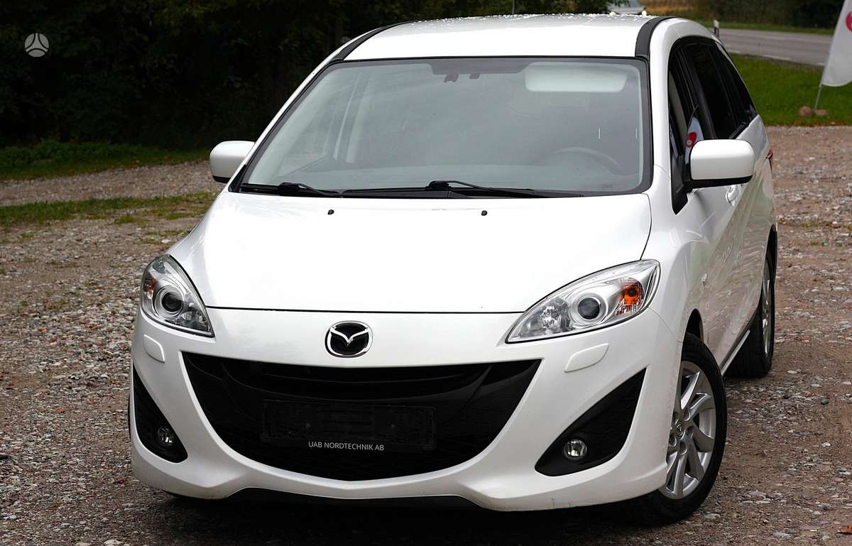 Mazda 5 2012 — rear view