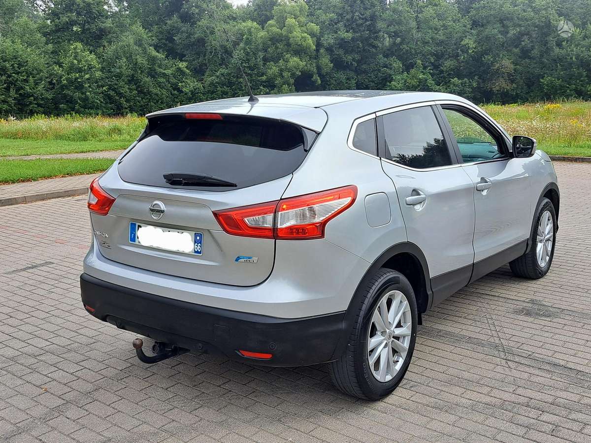Nissan Qashqai 2014 — engine 1461 cm³, 110 HP (81kW)