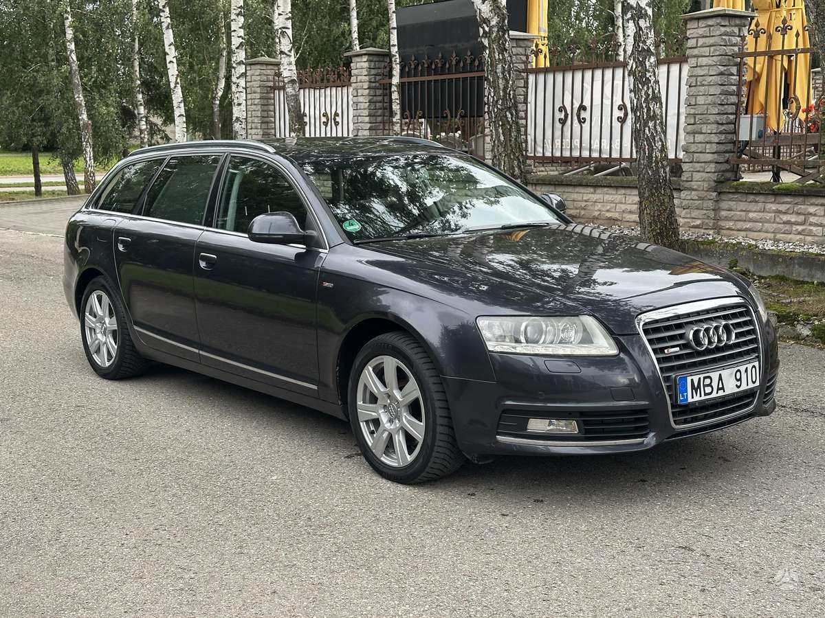 Audi A6 2008 — rear view