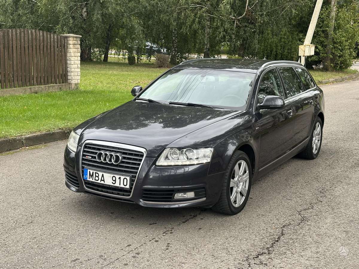 Audi A6 2008 — interior