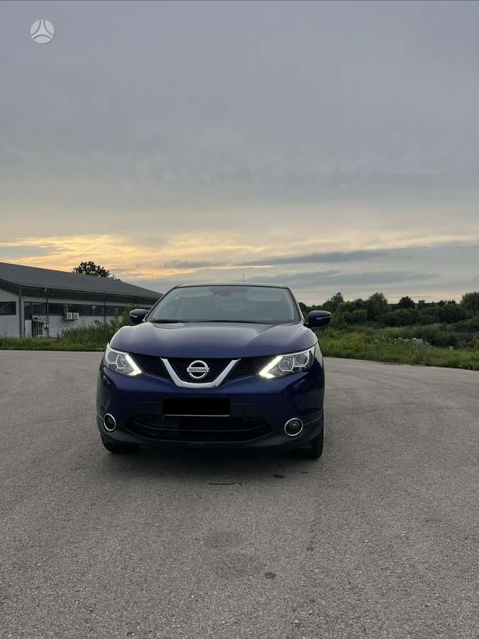 Nissan Qashqai 2014 — rear view