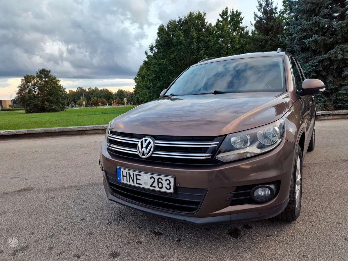 Volkswagen Tiguan 2014 — rear view