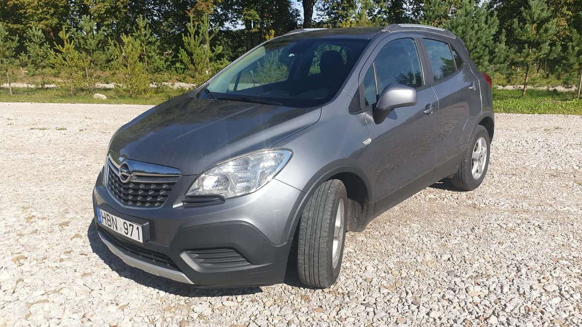 Opel Mokka 2014 — interior