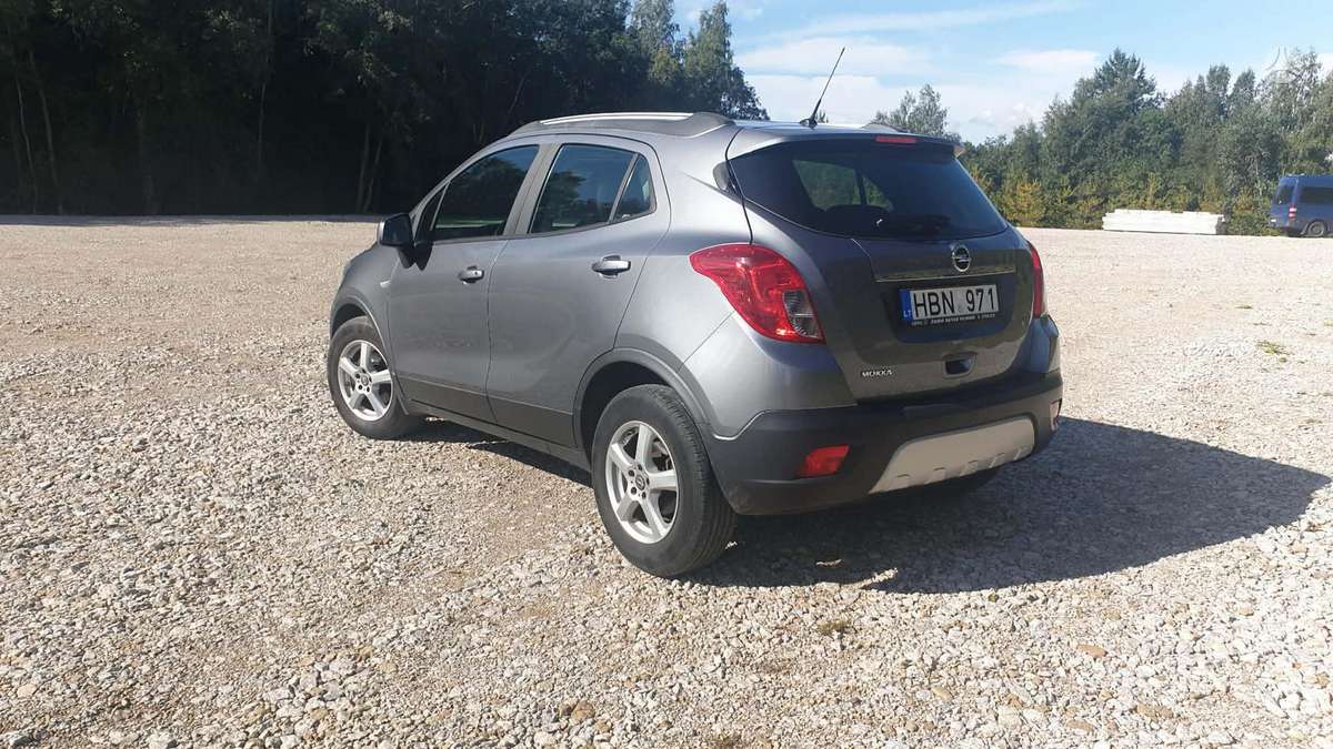 Opel Mokka 2014 — engine 1600 cm³, 116 HP (85kW)