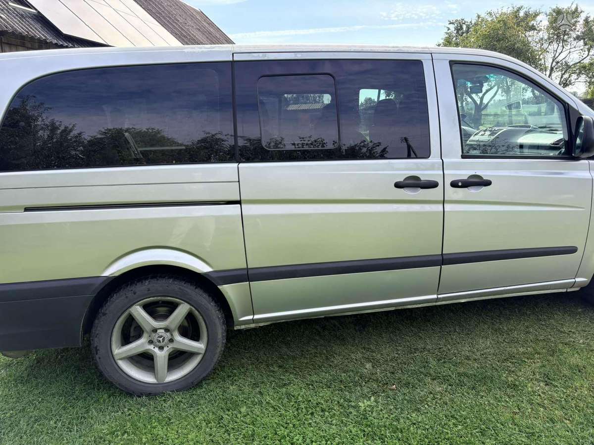 Mercedes-Benz Vito 2009 — rear view