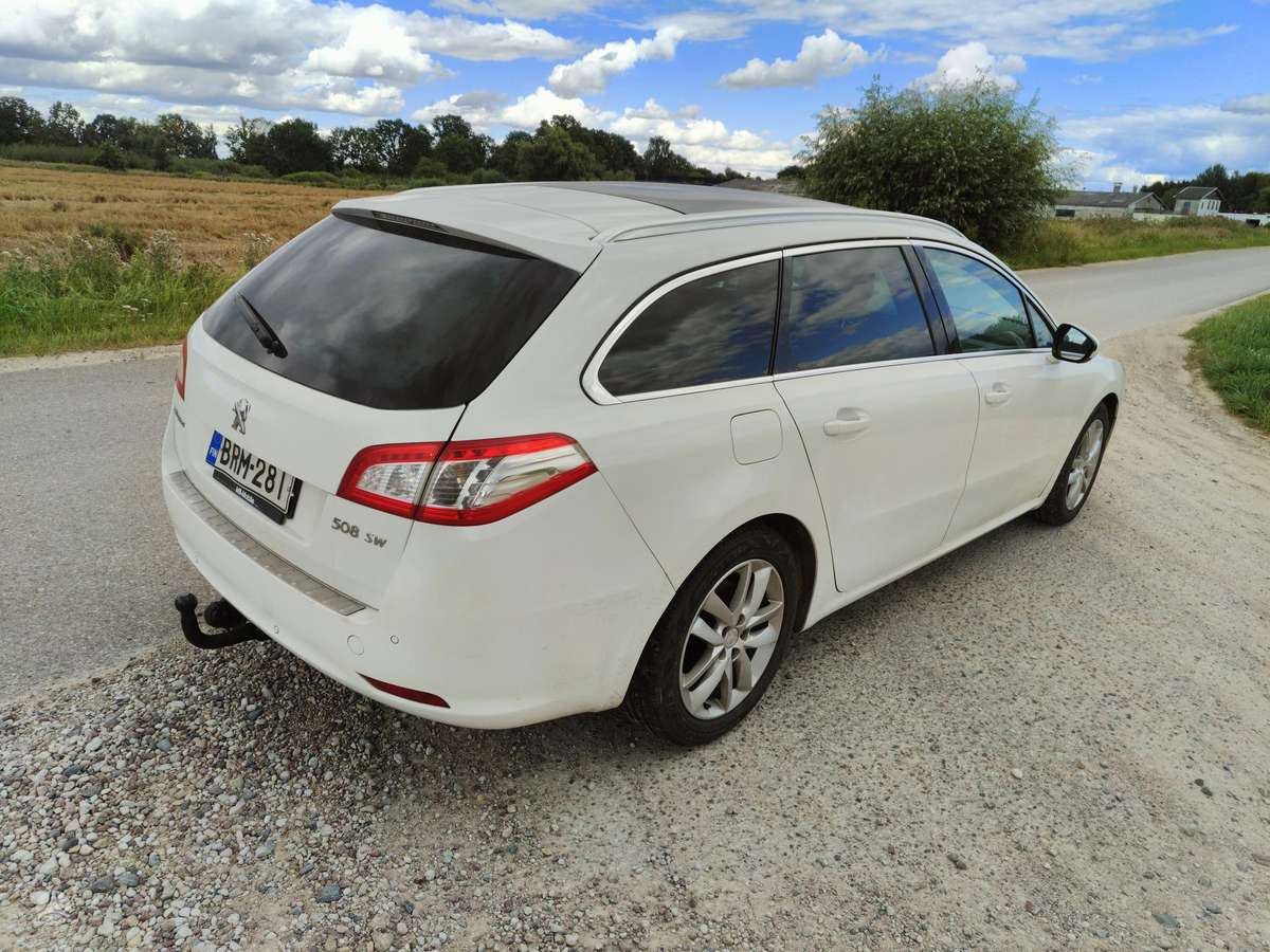 Peugeot 508 2013 — rear view