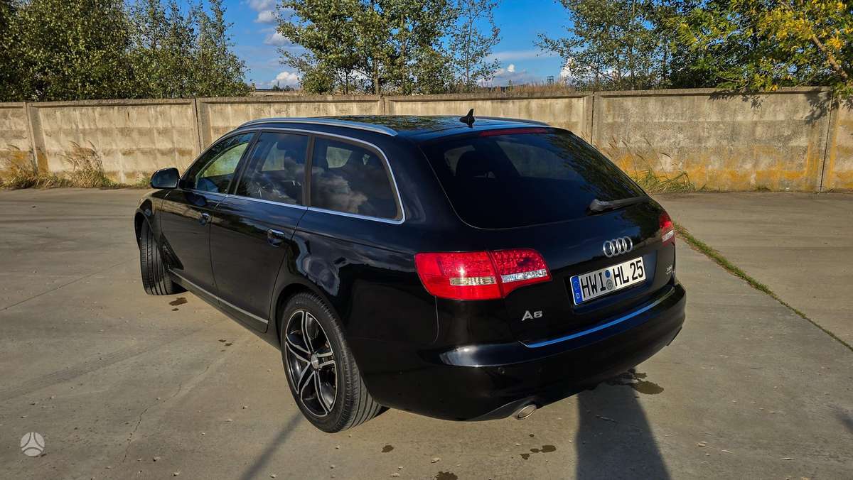 Audi A6 2011 — rear view