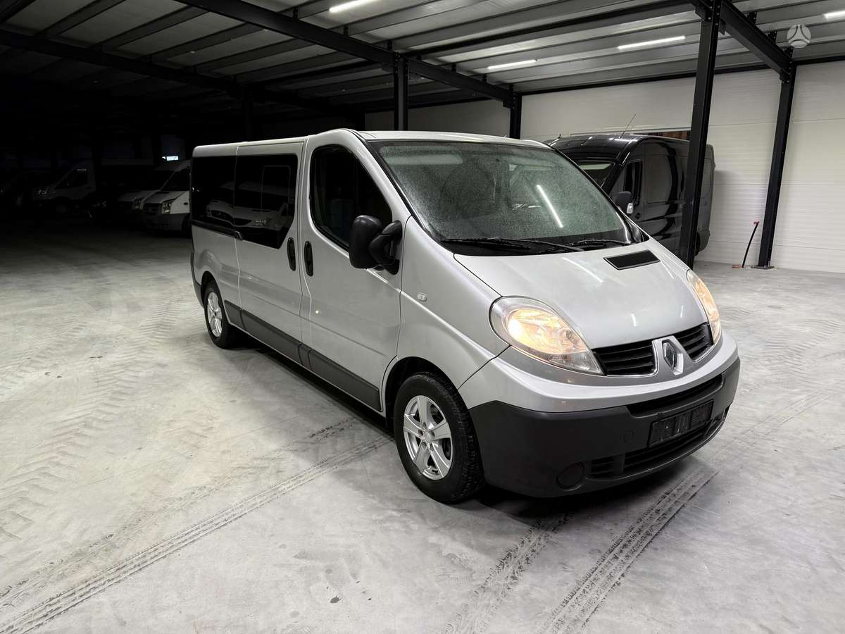Renault Trafic 2010 — вигляд ззаду