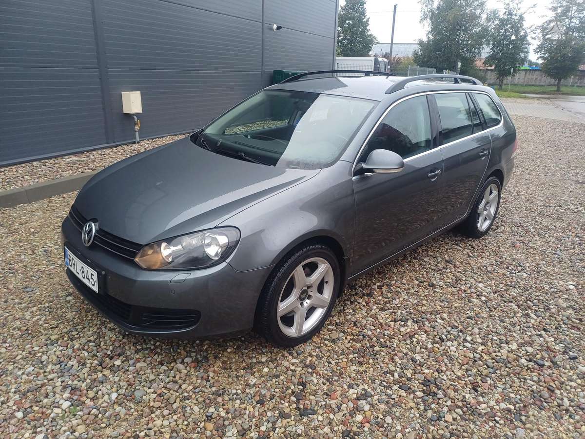 Volkswagen Golf 2010 — вигляд ззаду