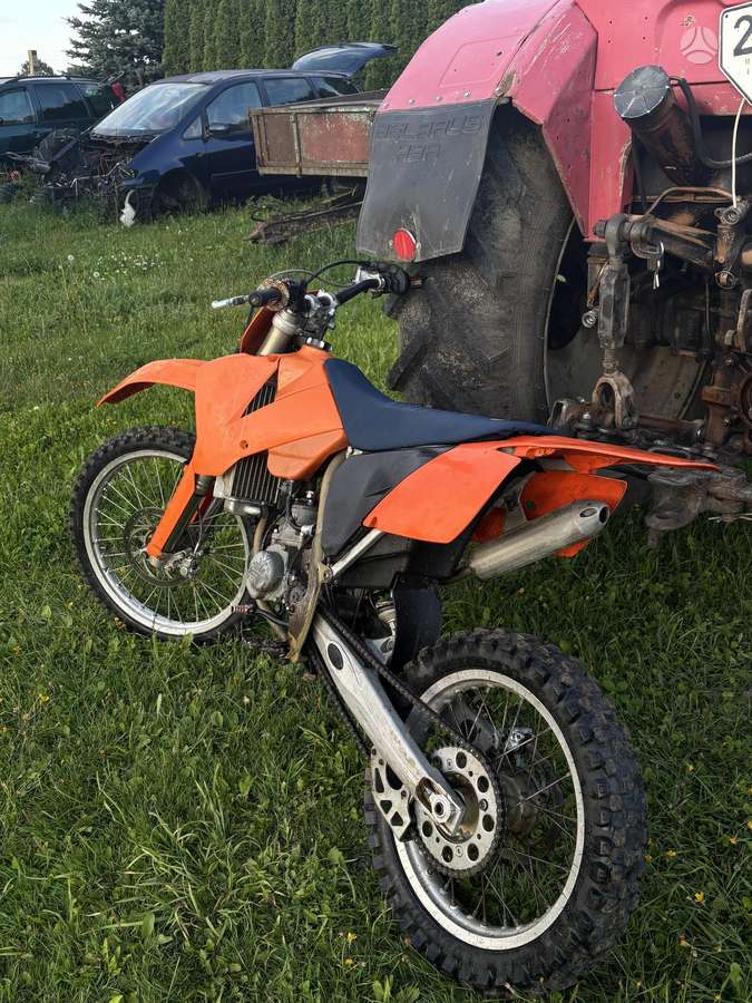 KTM SX 2009 — rear view