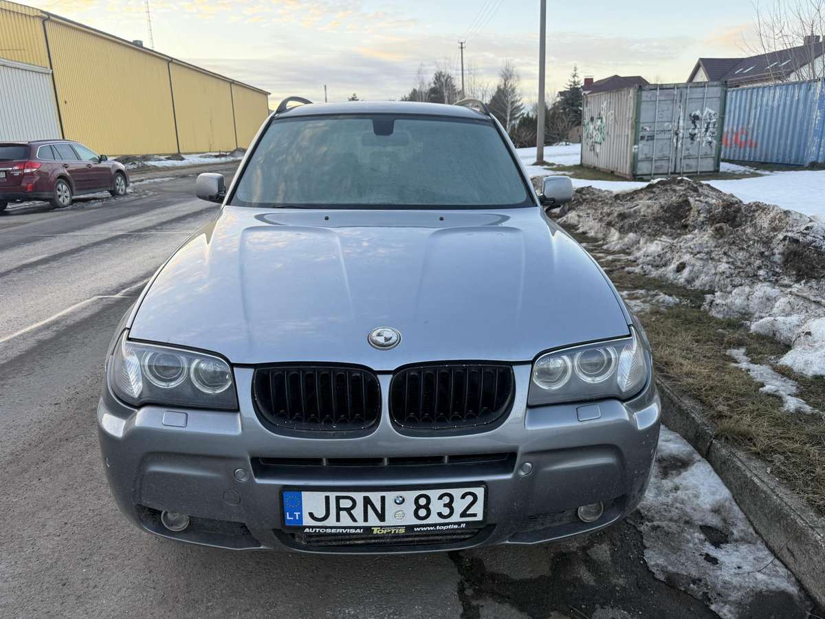 BMW X3 2007 — rear view