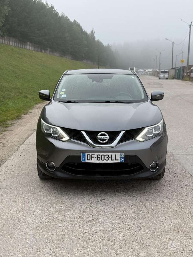 Nissan Qashqai 2014 — rear view
