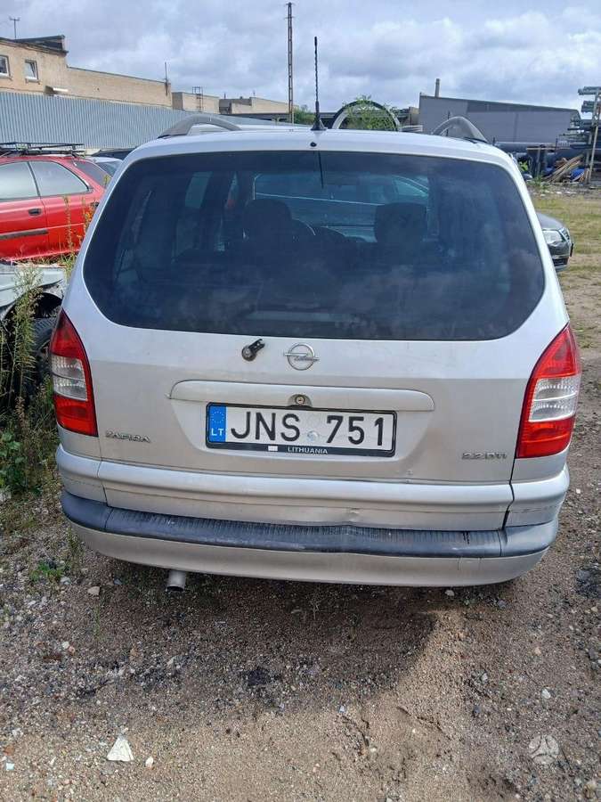 Opel Zafira 2005 — engine 2172 cm³, 125 HP (92kW)