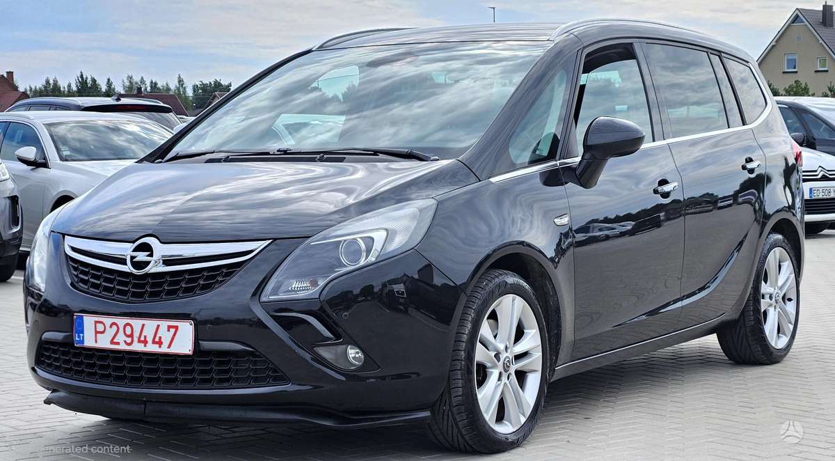 Opel Zafira 2012 — vehicle for AFU Ukraine