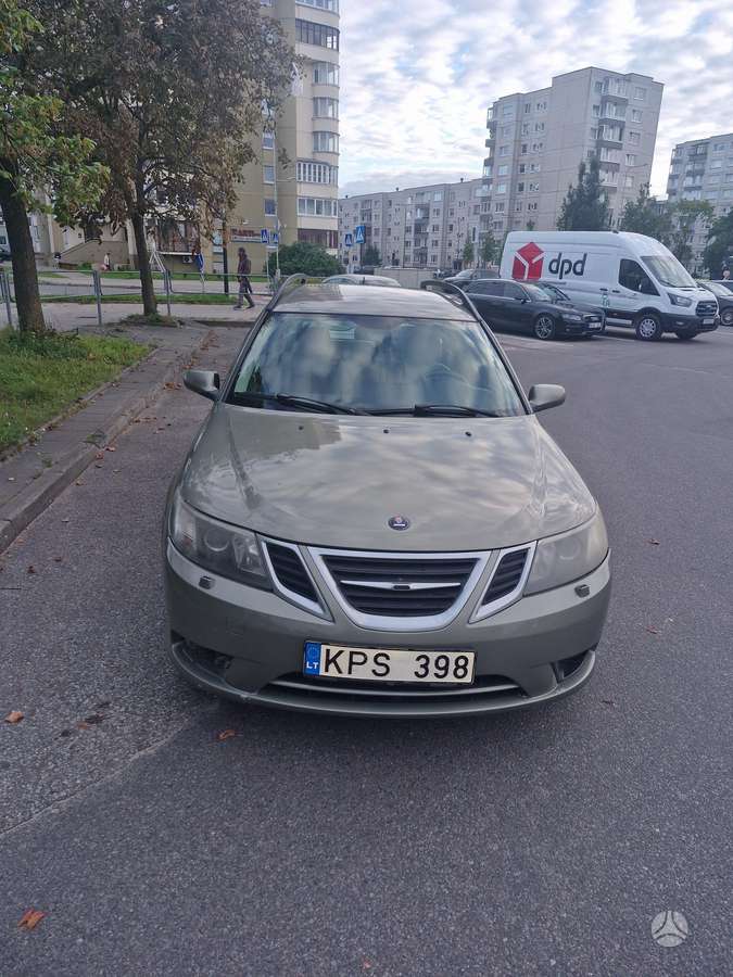 Saab 9-3 2008 — rear view
