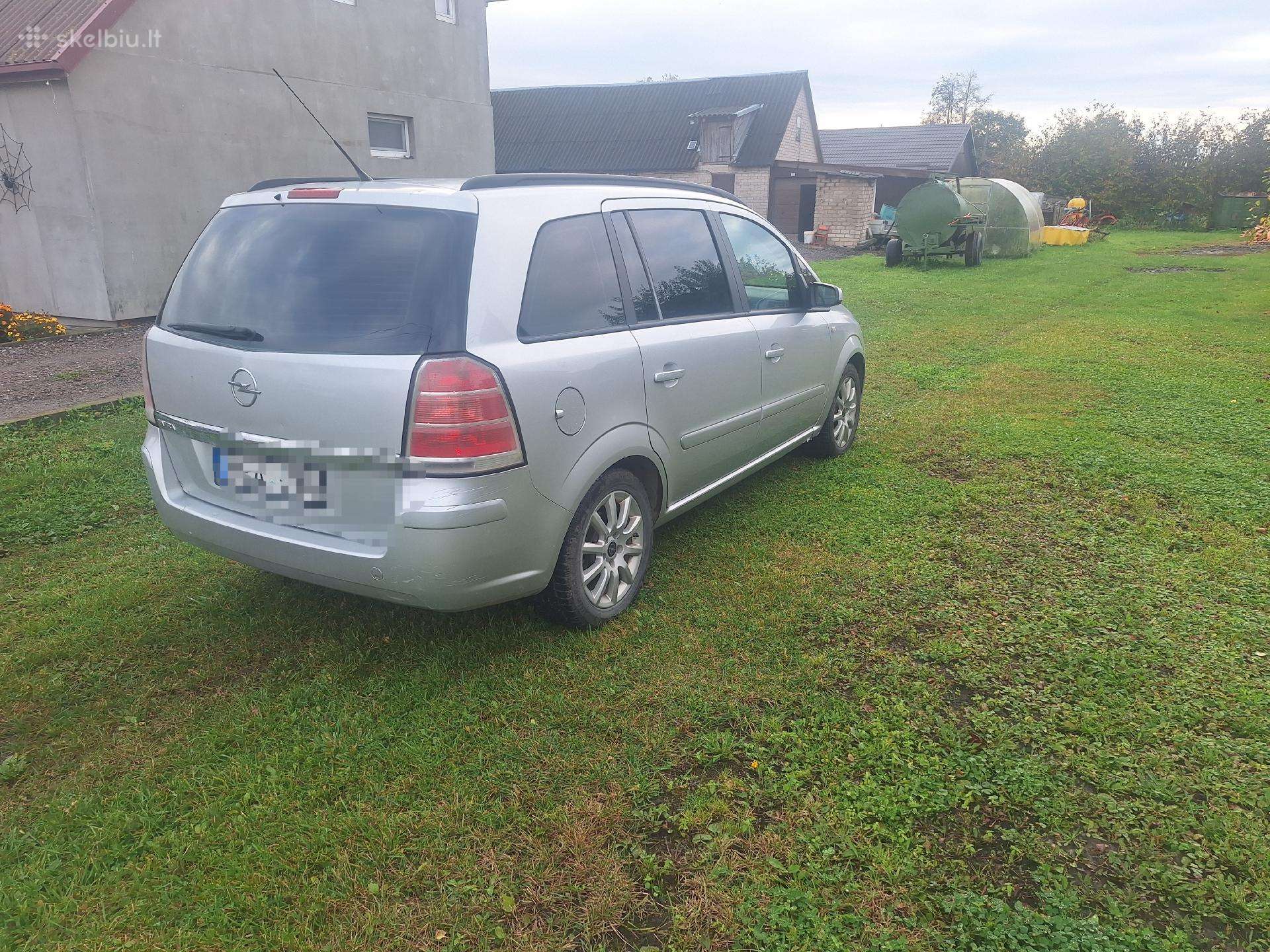 Opel Zafira 2005 — двигун 1900 cm³, 101 HP (74kW)