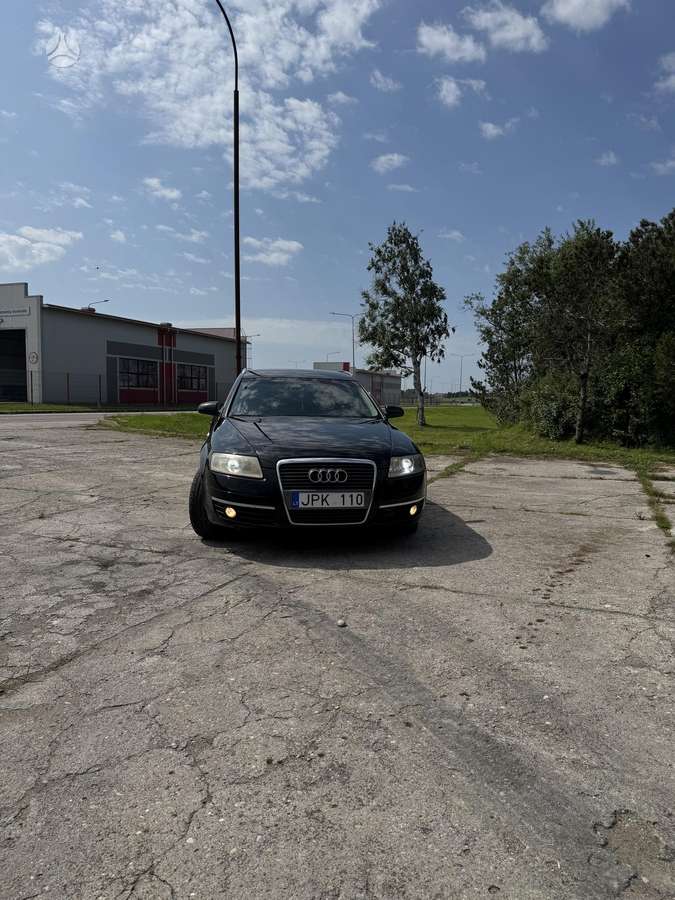 Audi A6 2007 — rear view