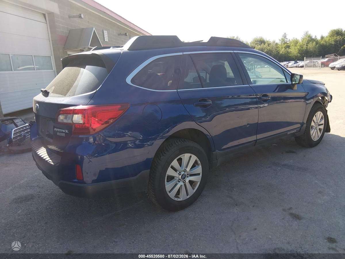 Subaru Outback 2015 — engine 2498 cm³, 173 HP (127kW)