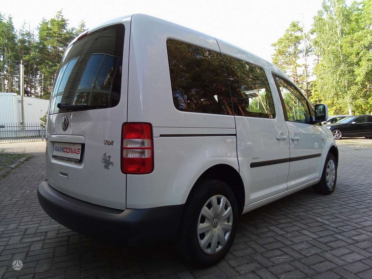 Volkswagen Caddy 2015 — engine 1968 cm³, 75 HP (55kW)